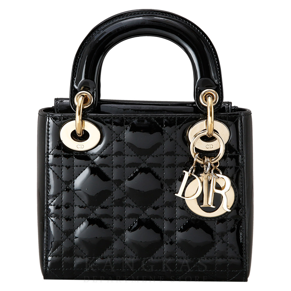 CHRISTIAN DIOR(USED)크리스찬디올 페이던트 레이디디올 미니 백